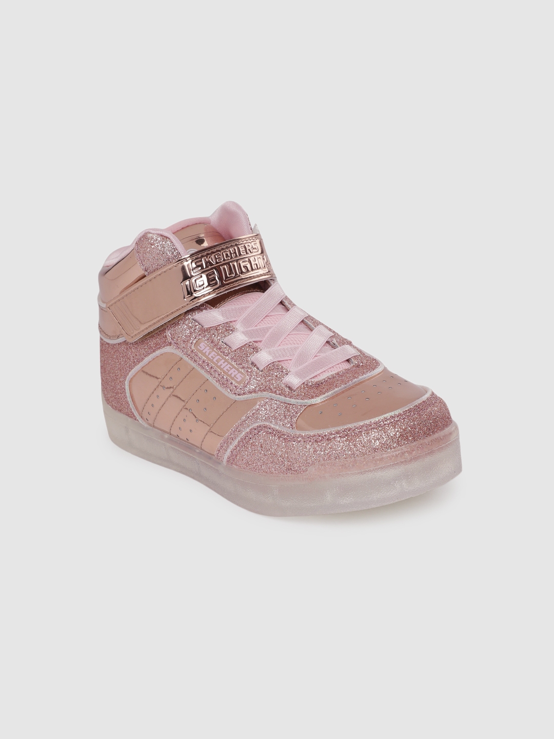 rose gold skechers womens