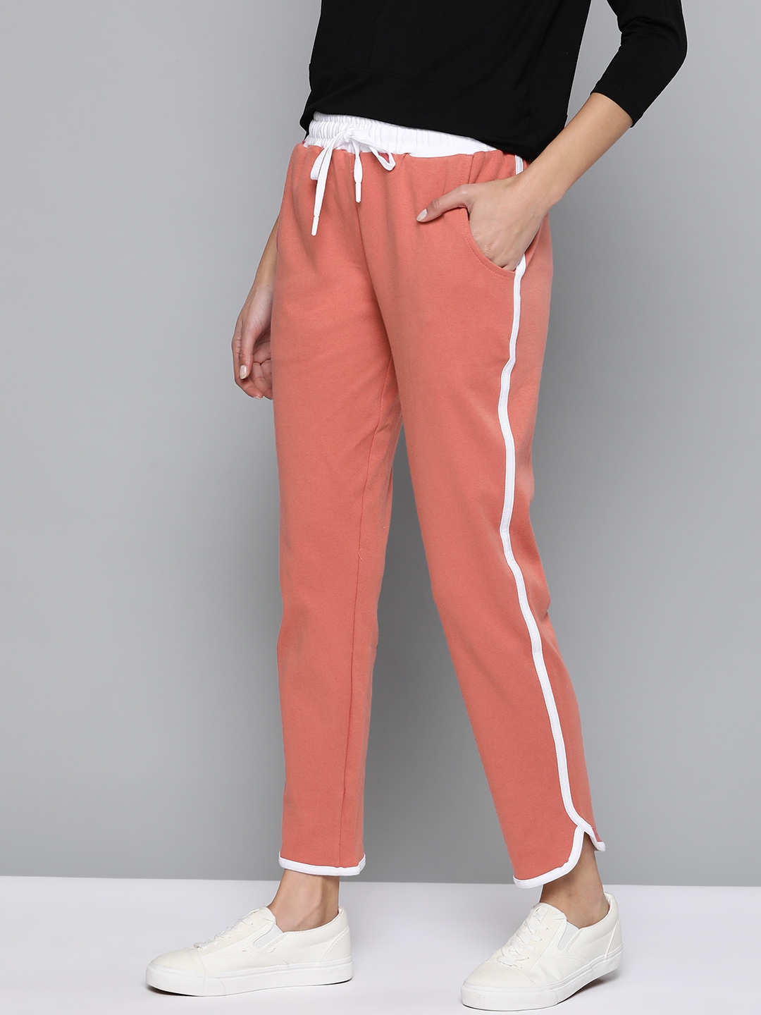 coloured track pants
