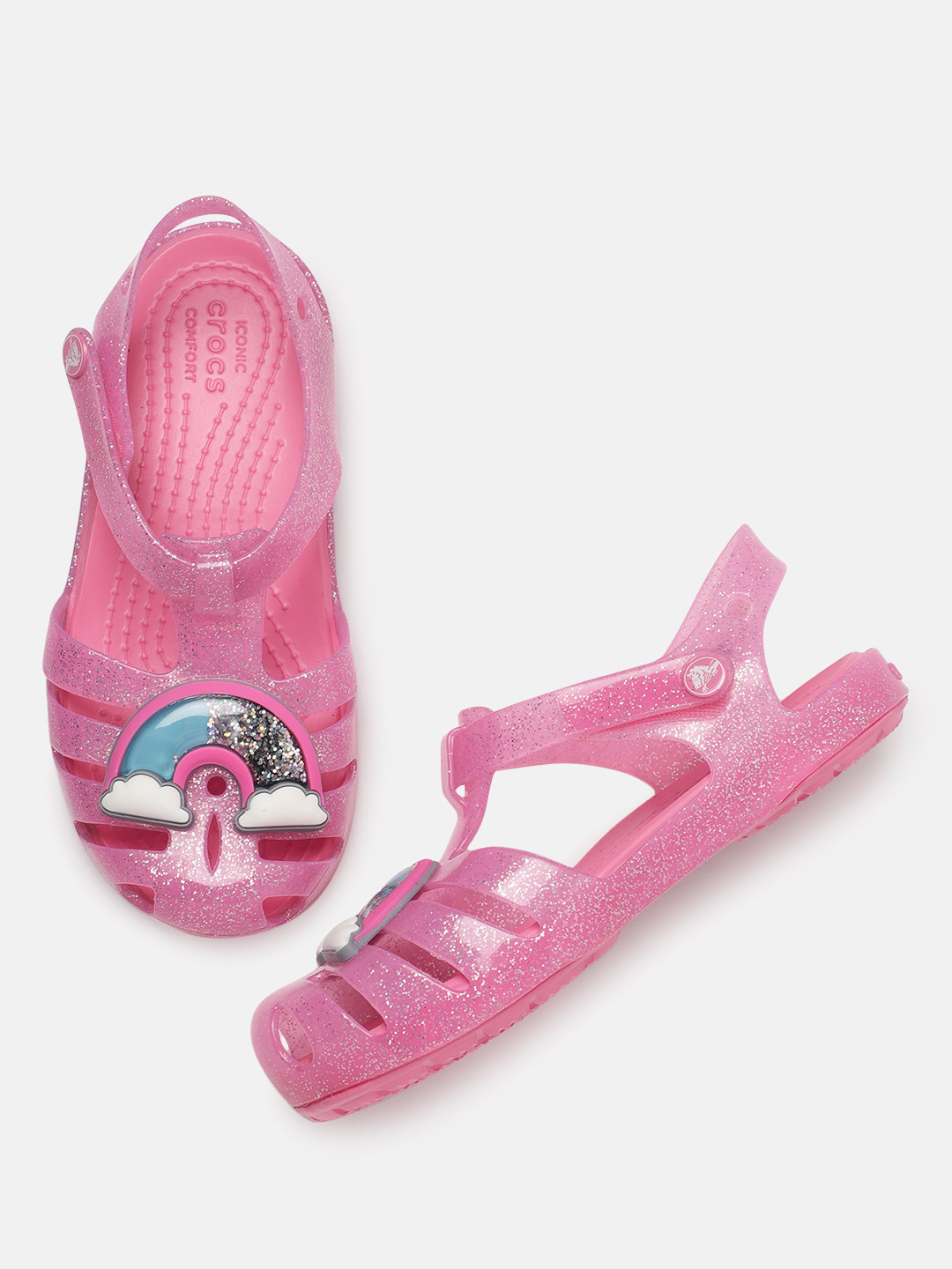 Kidsâ Crocs Isabella Charm Sandal - Crocs