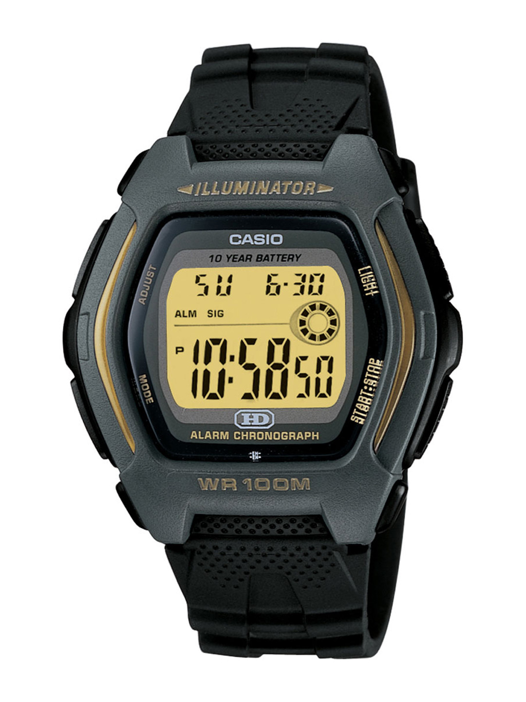 Buy CASIO Youth Series Men Grey Dial Digital Watch HDD 600G 9AVDF D058