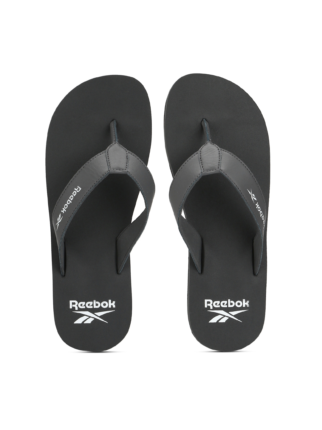 Buy Reebok Men Grey Printed ARUBA Thong Flip Flops - Flip Flops for Men ...