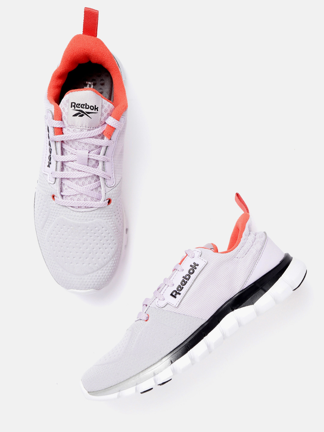 reebok lavender shoes