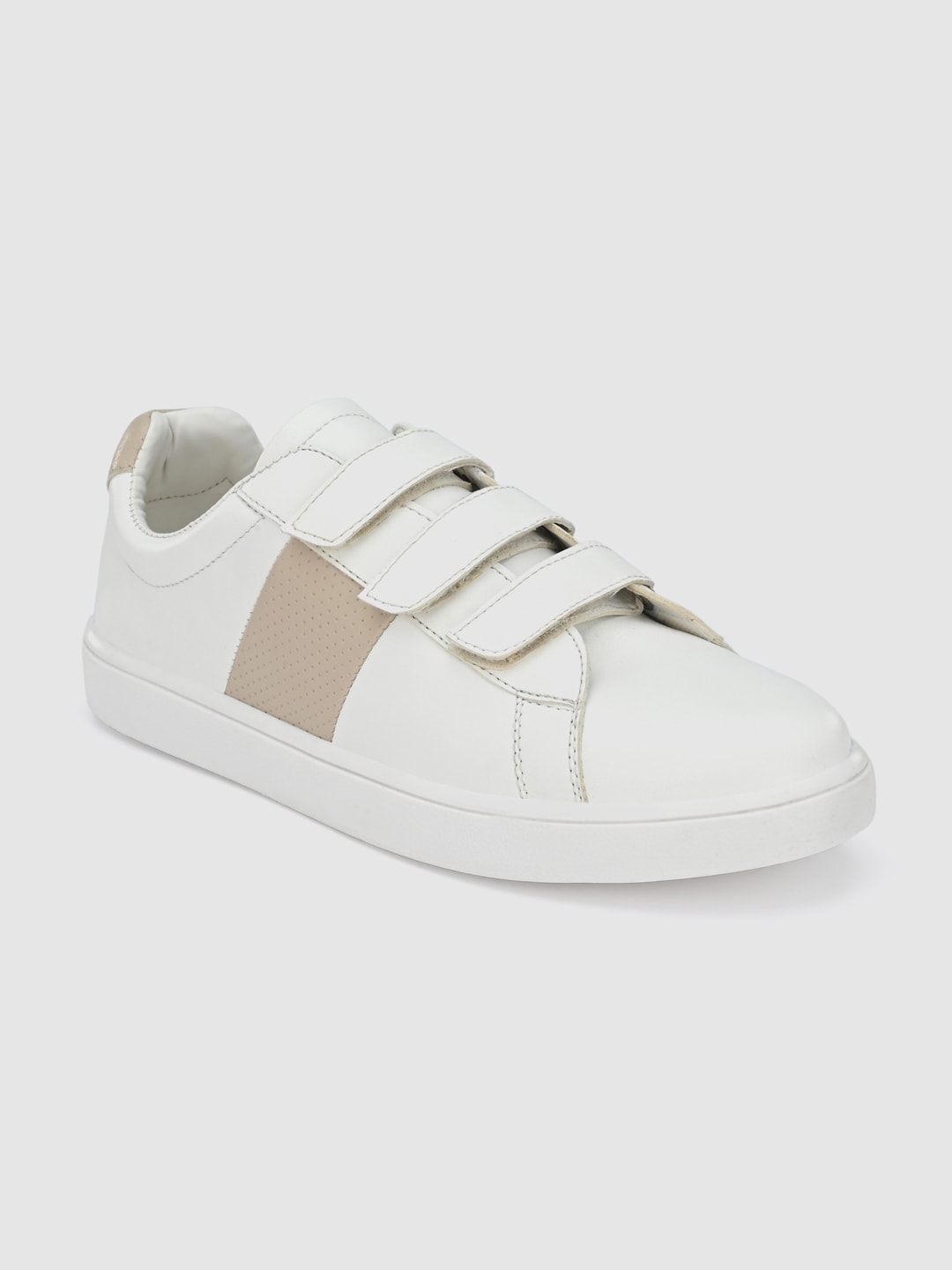 Buy The Roadster Lifestyle Co Women White Solid Sneakers - Casual Shoes ...