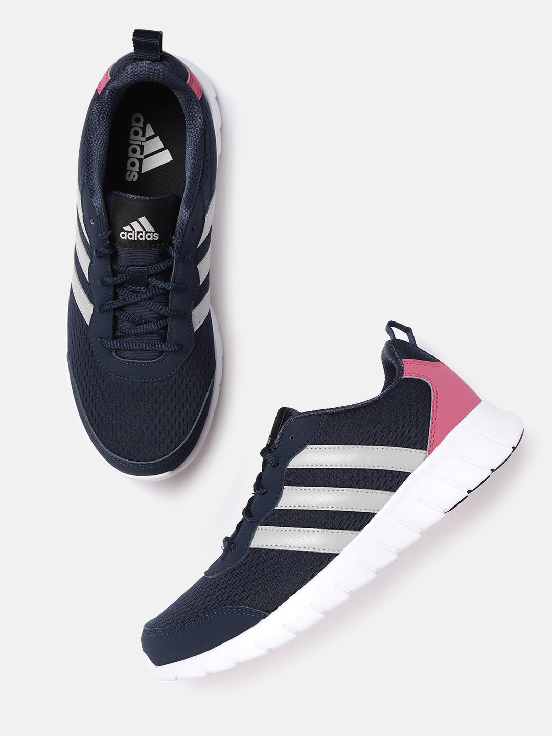 womens navy blue adidas sneakers