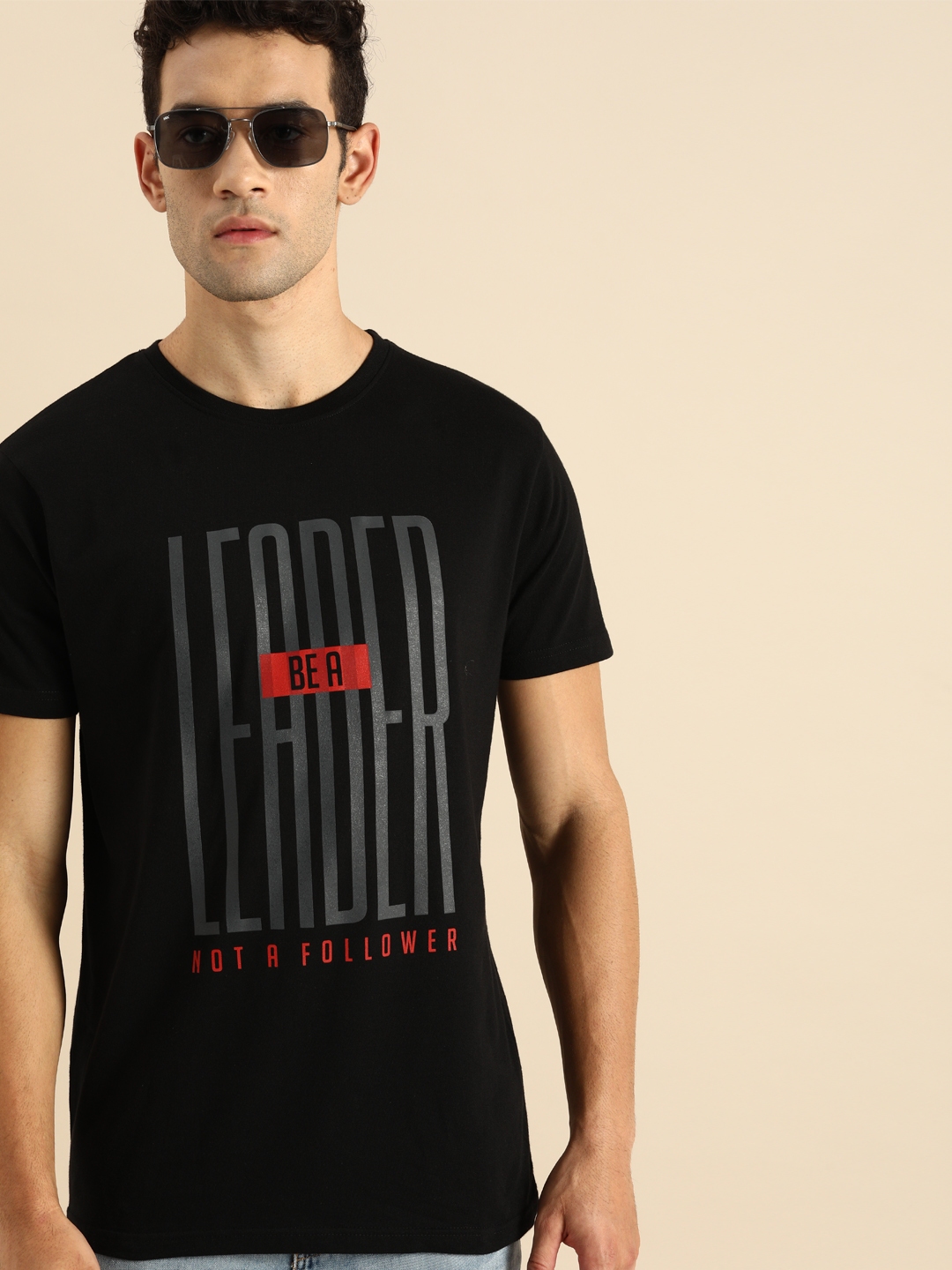 Buy Bewakoof Men Black Printed Round Neck Pure Cotton T Shirt Tshirts For Men 13451534 Myntra Buy Bewakoof Men Black Printed Round Neck Pure Cotton T Shirt Tshirts For Men 13451534 Myntra