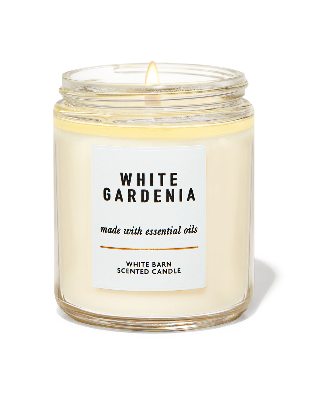 Buy Bath & Body Works White Gardenia White Barn Scented Single Wick