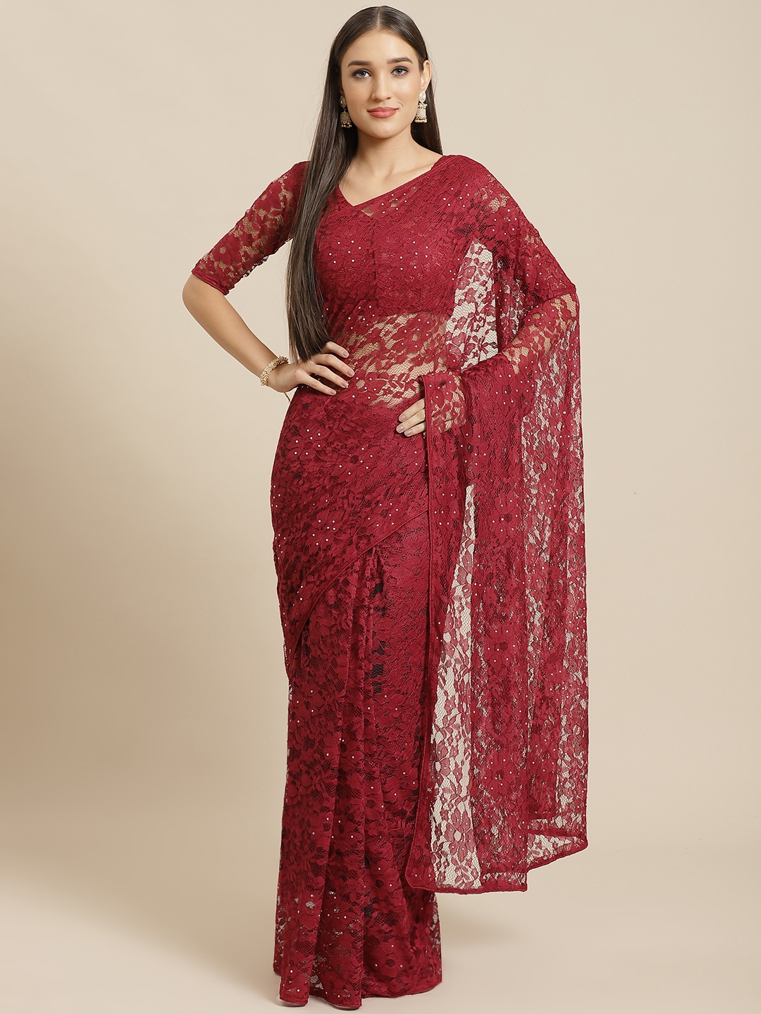 gipio lace saree