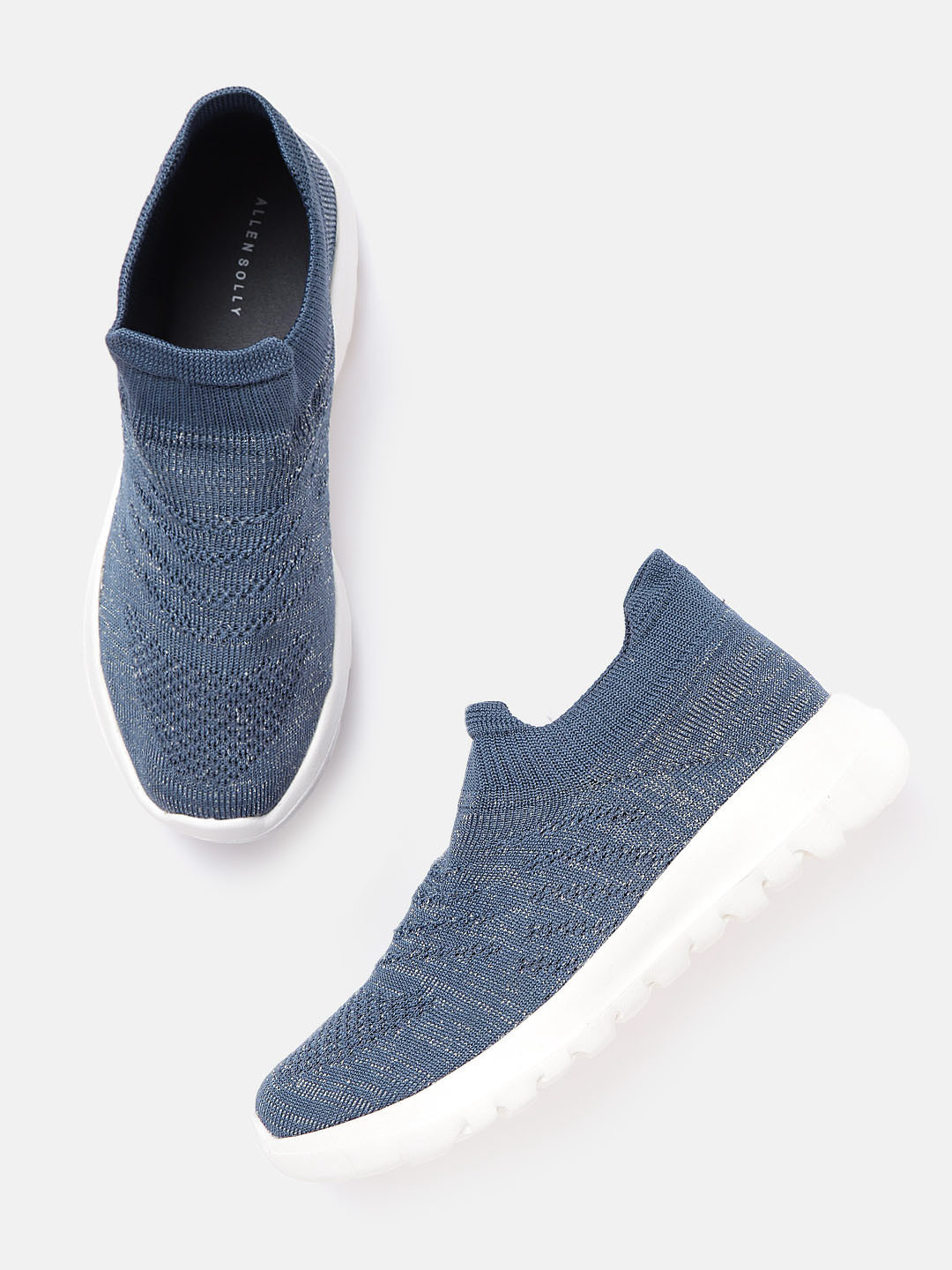 allen solly slip on shoes