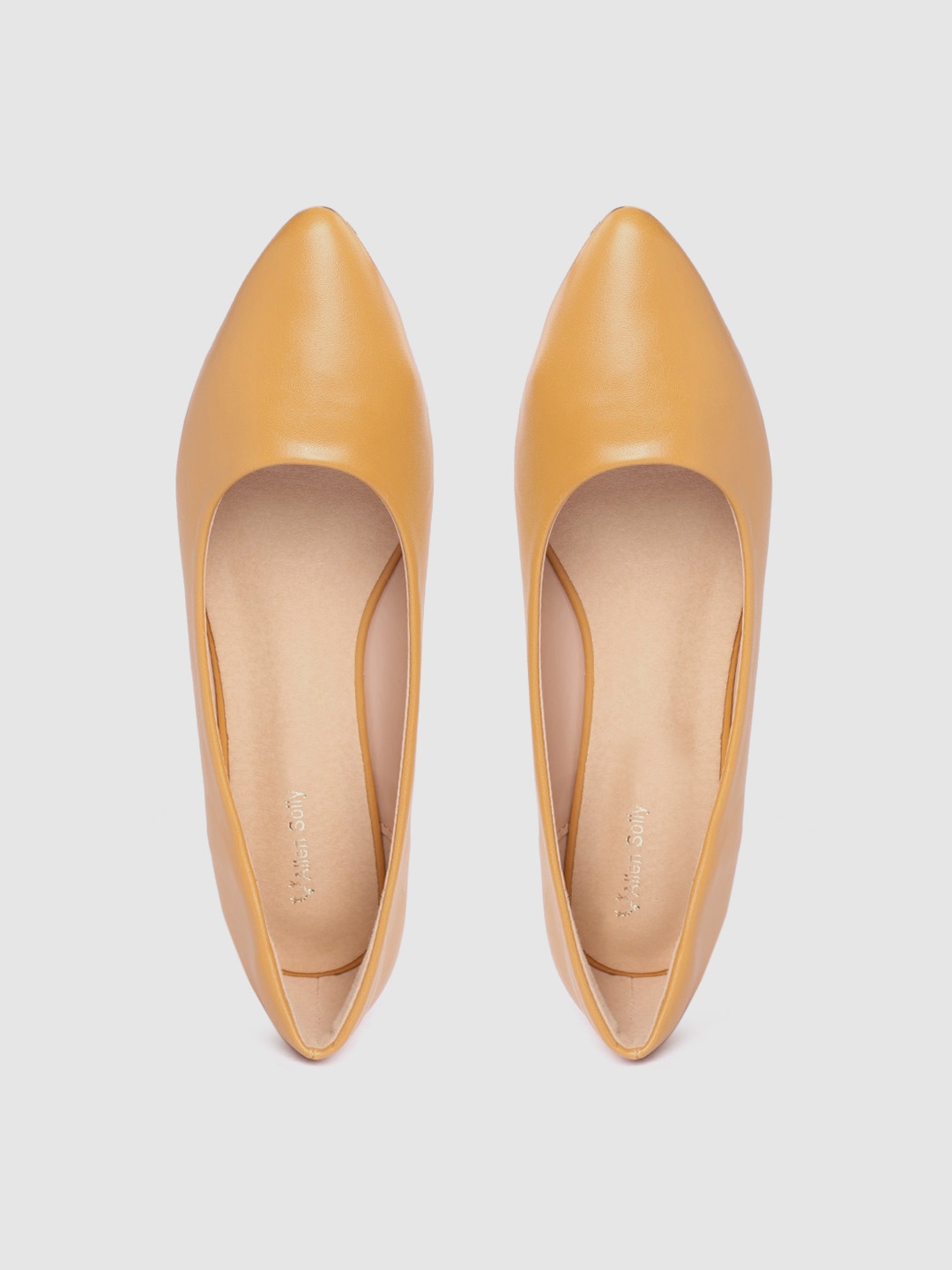 allen solly tan shoes