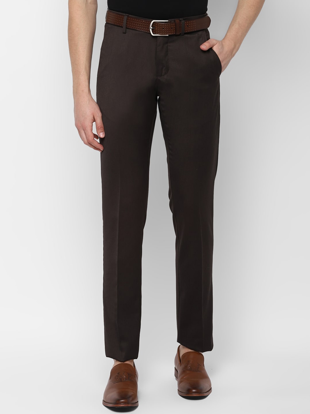 allen solly formal pants