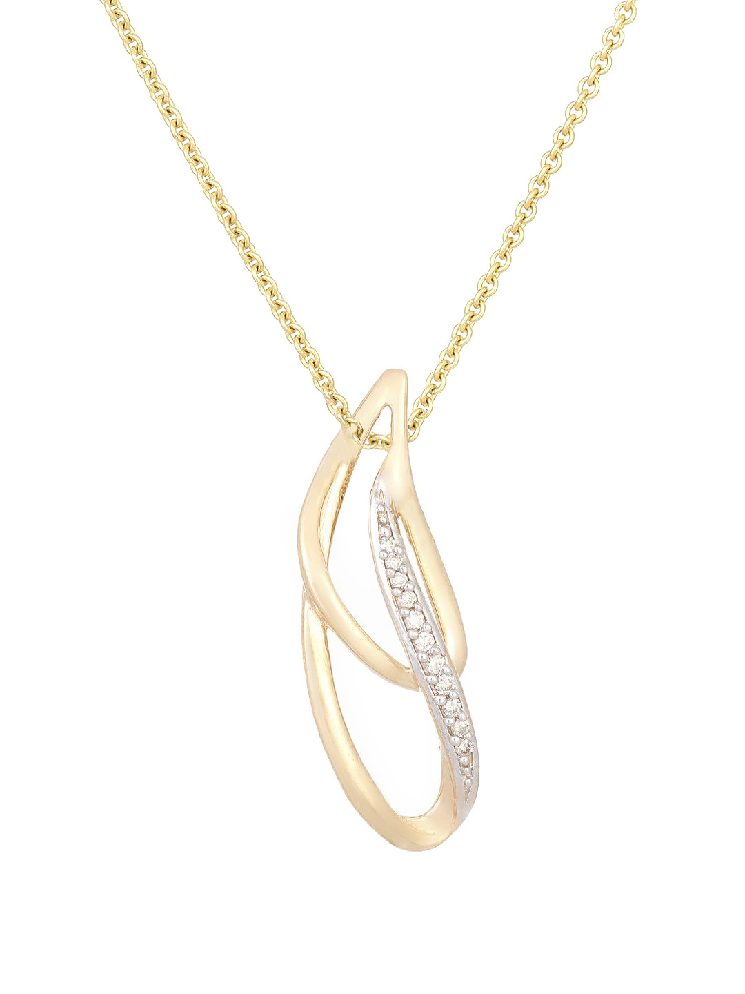 Buy Mia By Tanishq 14 Karat Gold Precious Pendant With Diamonds