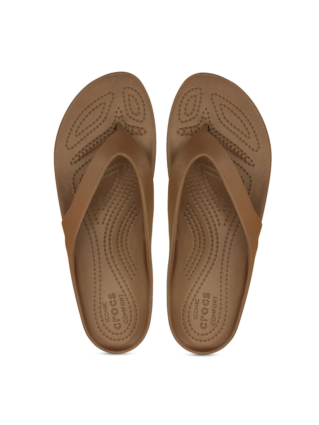 Buy Crocs Kadee Women Brown Flip Flops Flip Flops for Women 1350684