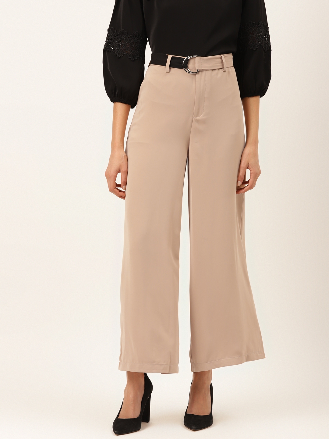 parallel trousers with top