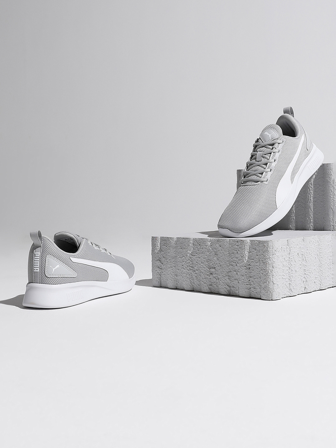 Buy Puma Unisex Grey Mesh Blaze Running Shoes Sports Shoes for Unisex