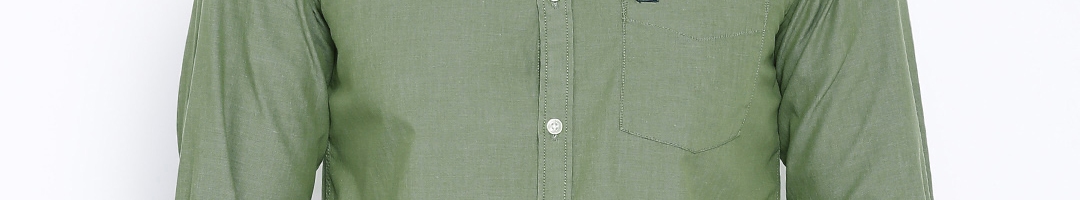 Buy Arrow Sport Olive Green Slim Casual Shirt - Shirts for Men 1352291 ...