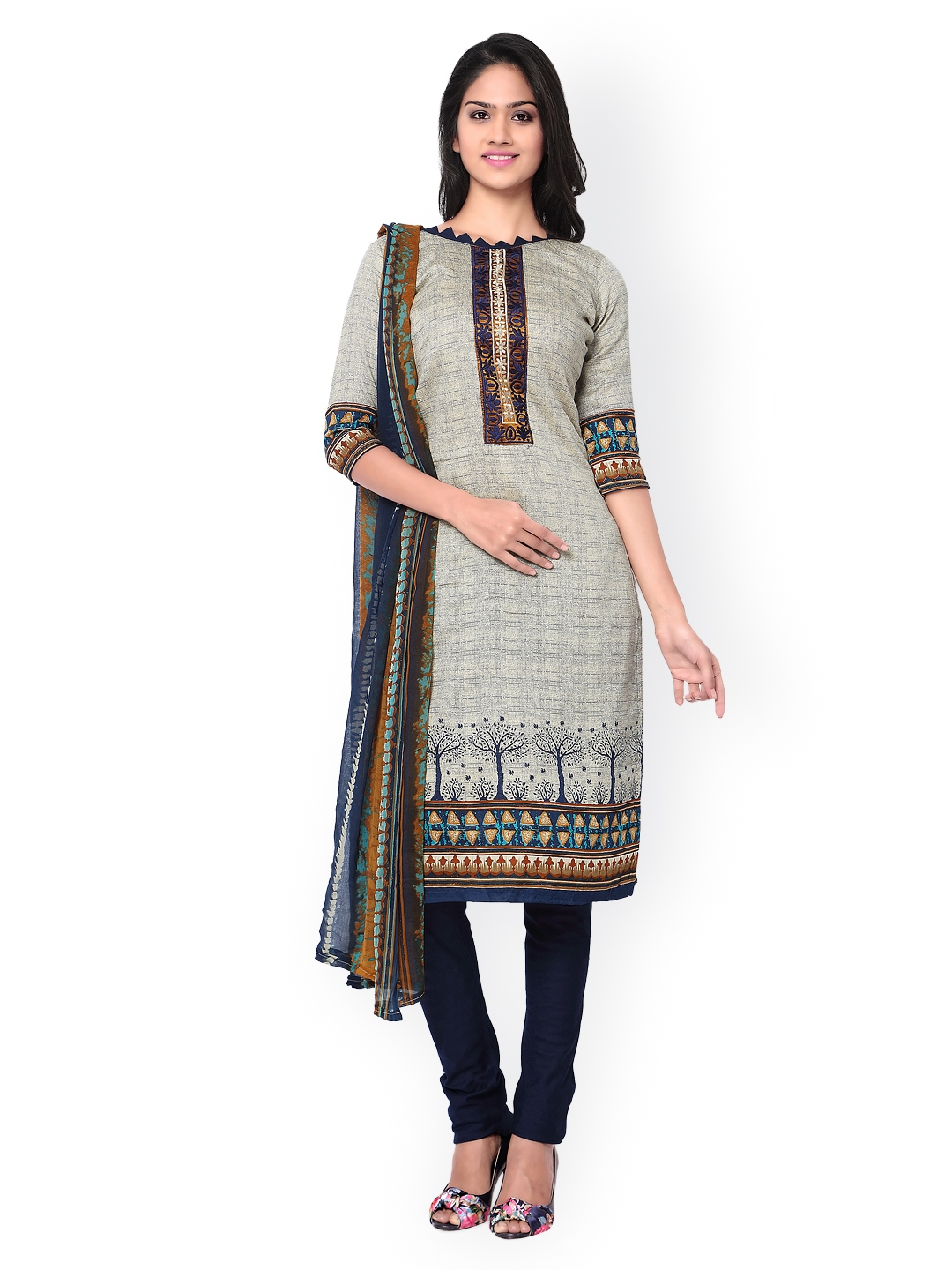 cotton gown on myntra