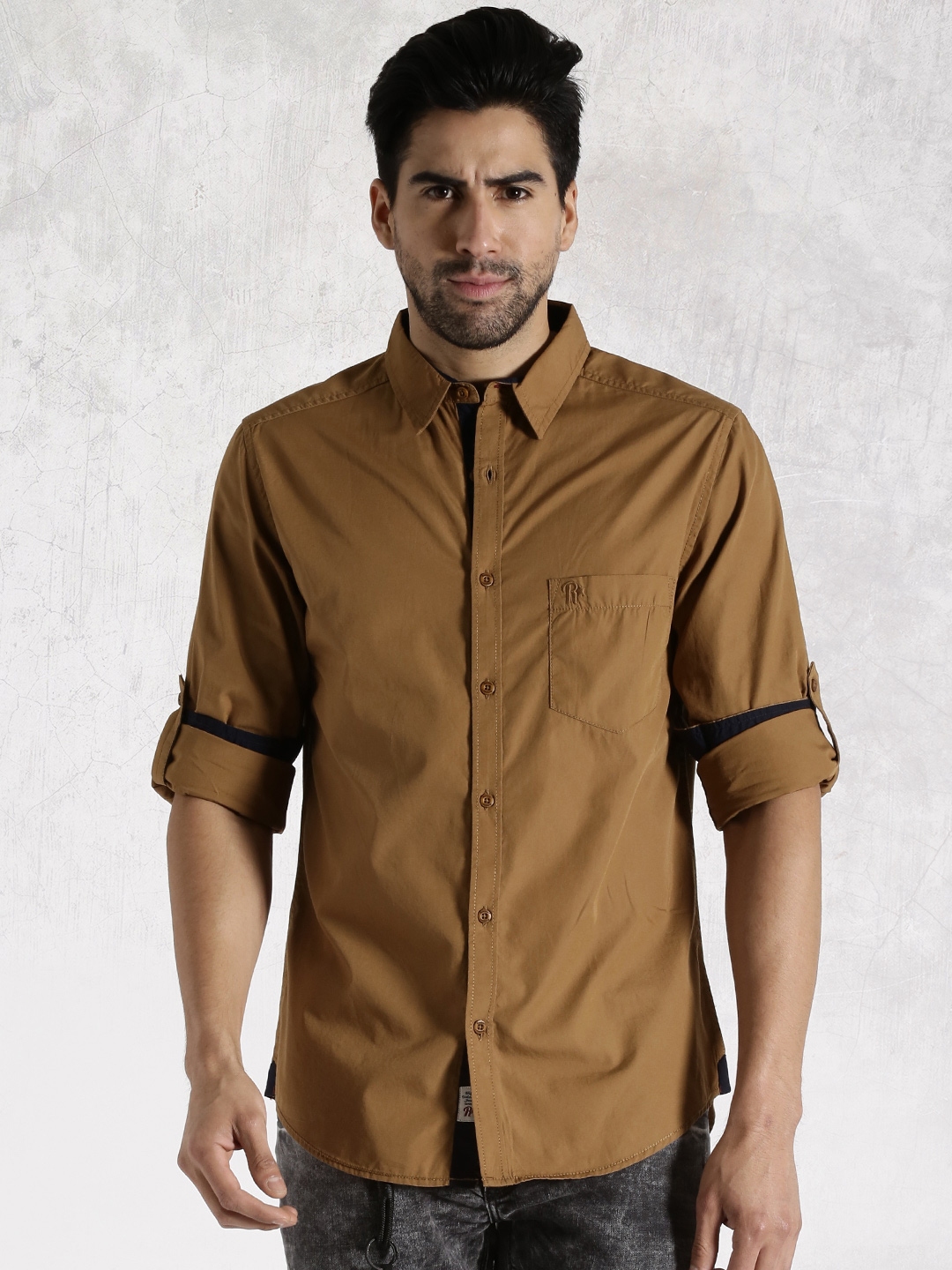 roadster khaki shirt