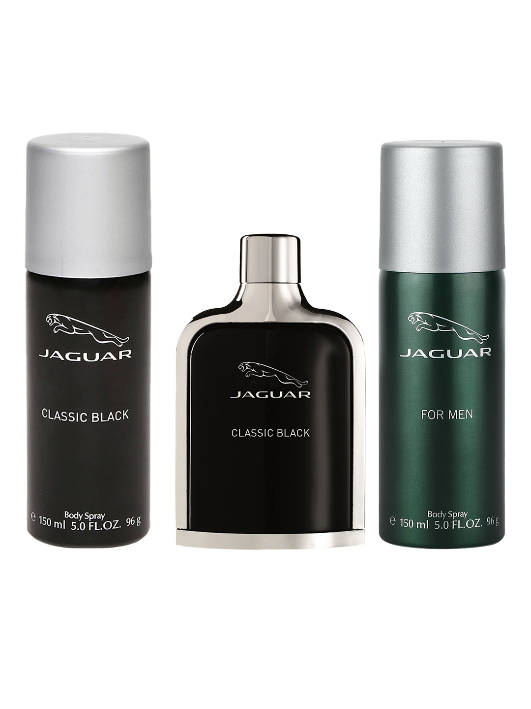 Buy JAGUAR Men Set Of 2 Deodorants & 1 Classic Black Eau De Toilette Fragrance Combo for Men
