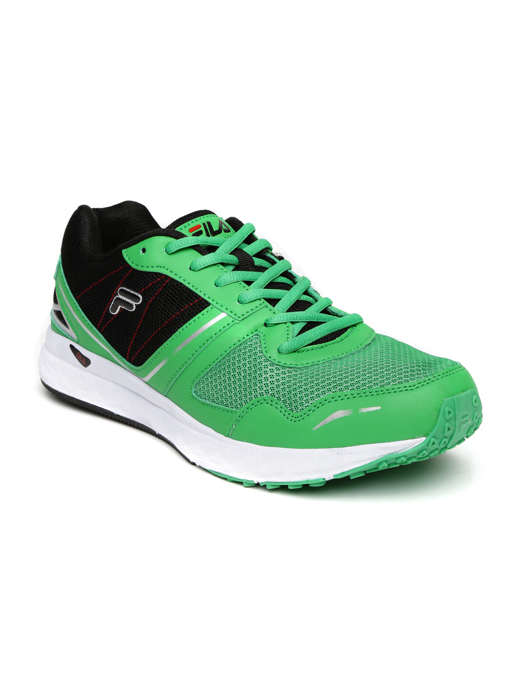 neon green fila shoes