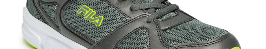 Buy FILA Men Charcoal Grey Aerobic Lite Running Shoes - Sports Shoes ...
