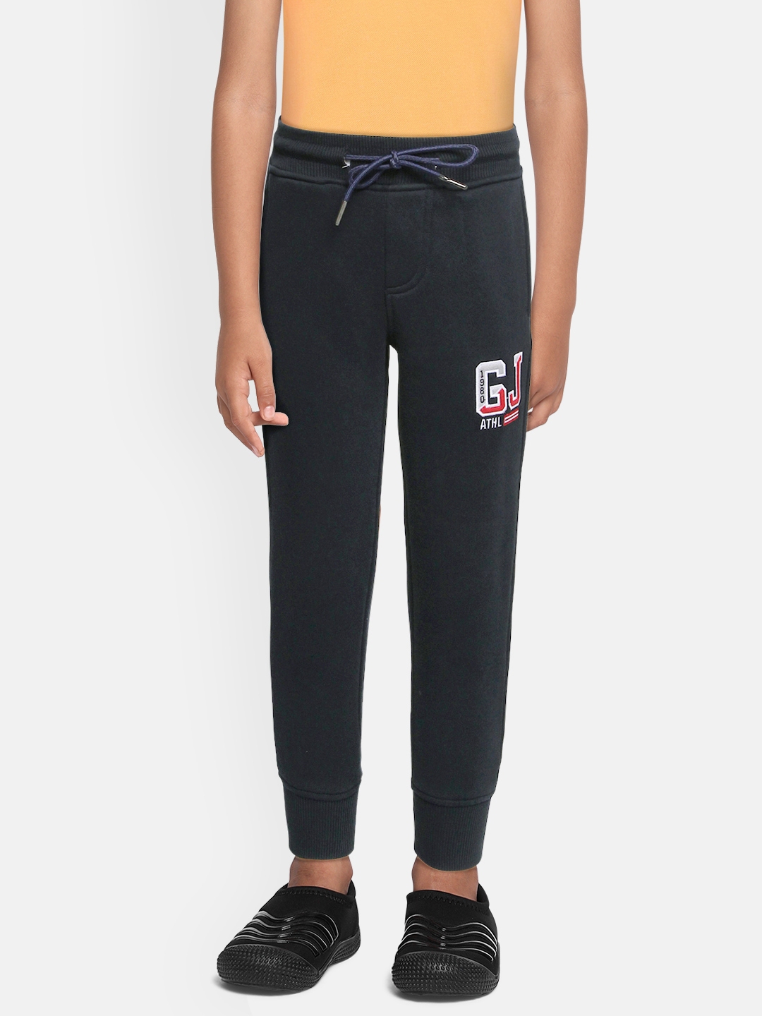 boys charcoal grey joggers