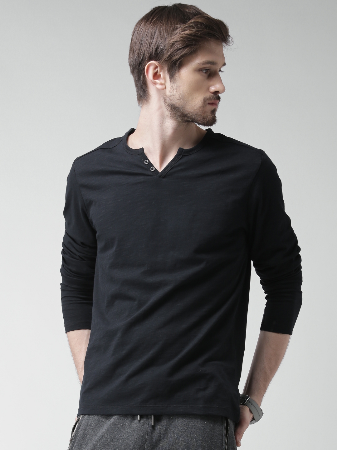 Buy Celio Black Pure Cotton T Shirt - Tshirts for Men 1357653 | Myntra