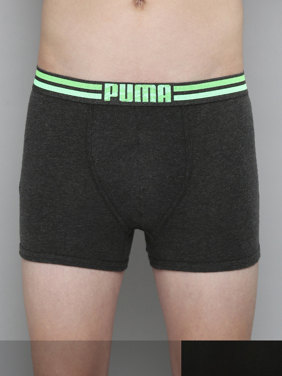 Buy Puma Men Pack Of 2 Solid Stretch Trunk 93212601 Trunk for Men