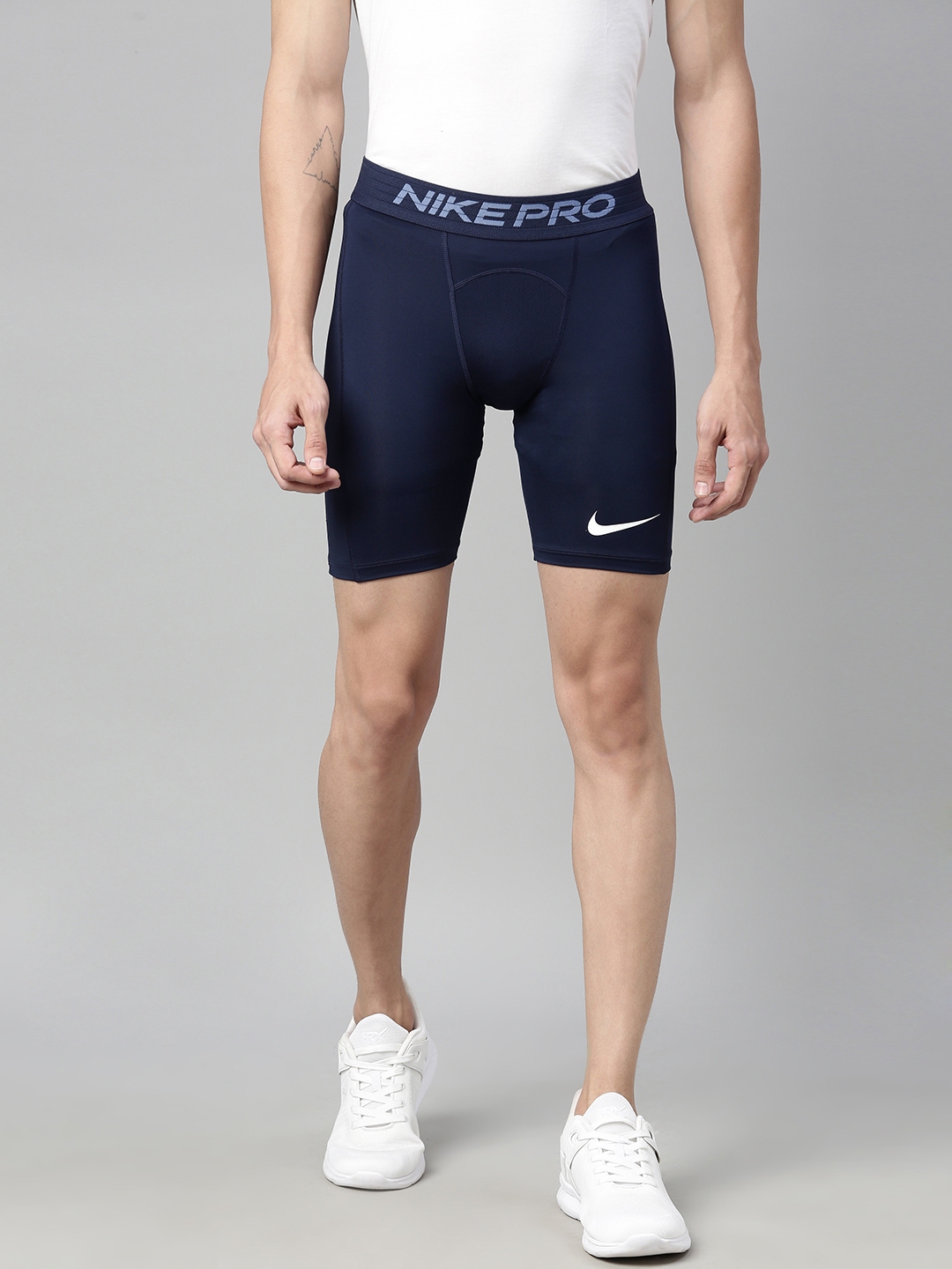 nike navy blue soccer shorts