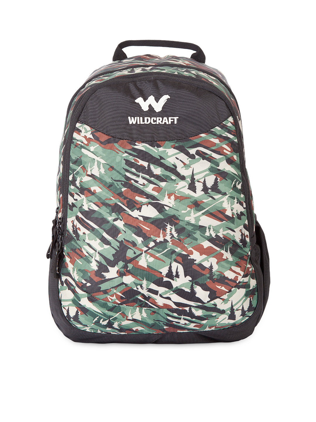 Buy Wildcraft Unisex Black Printed Backpack Backpacks for Unisex