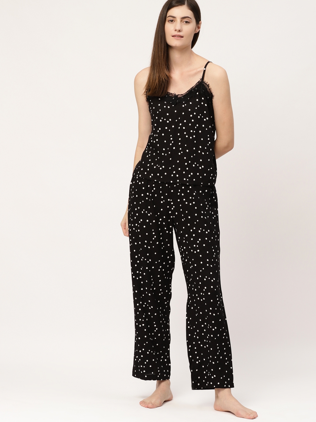 polka dot suit womens