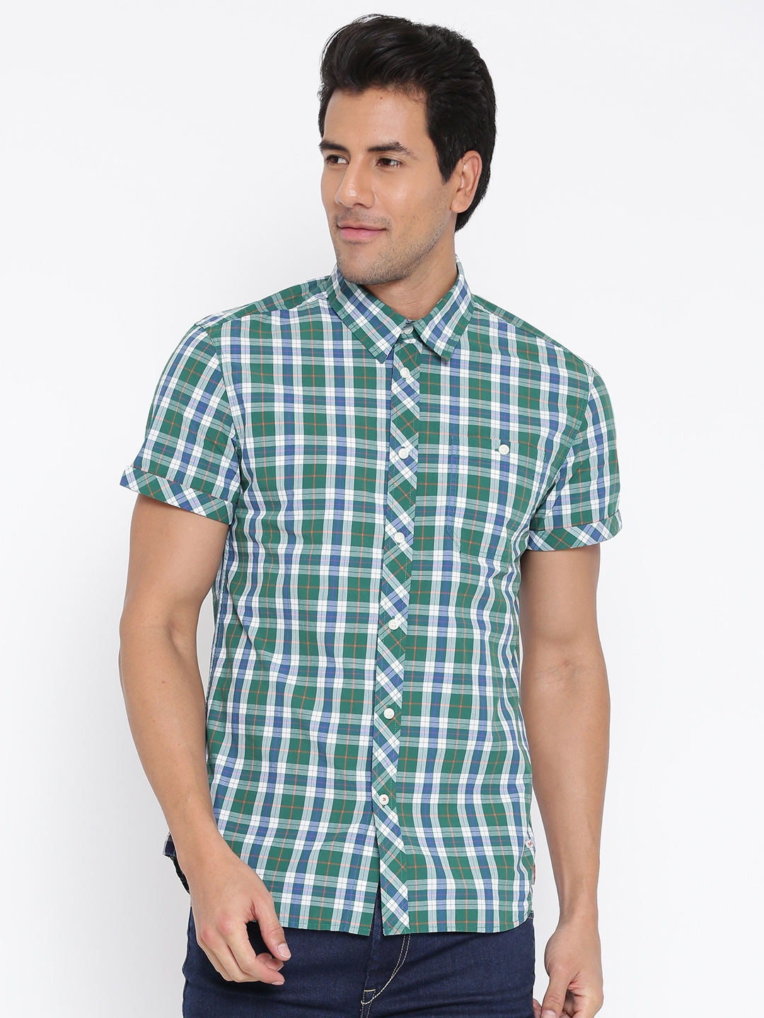 jack and jones checked shirt