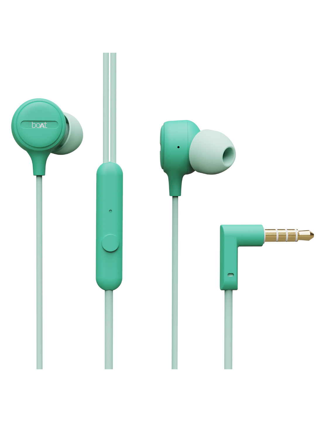 Buy BoAt Unisex Green Bassheads 103 M Wired Earphones With Super Extra