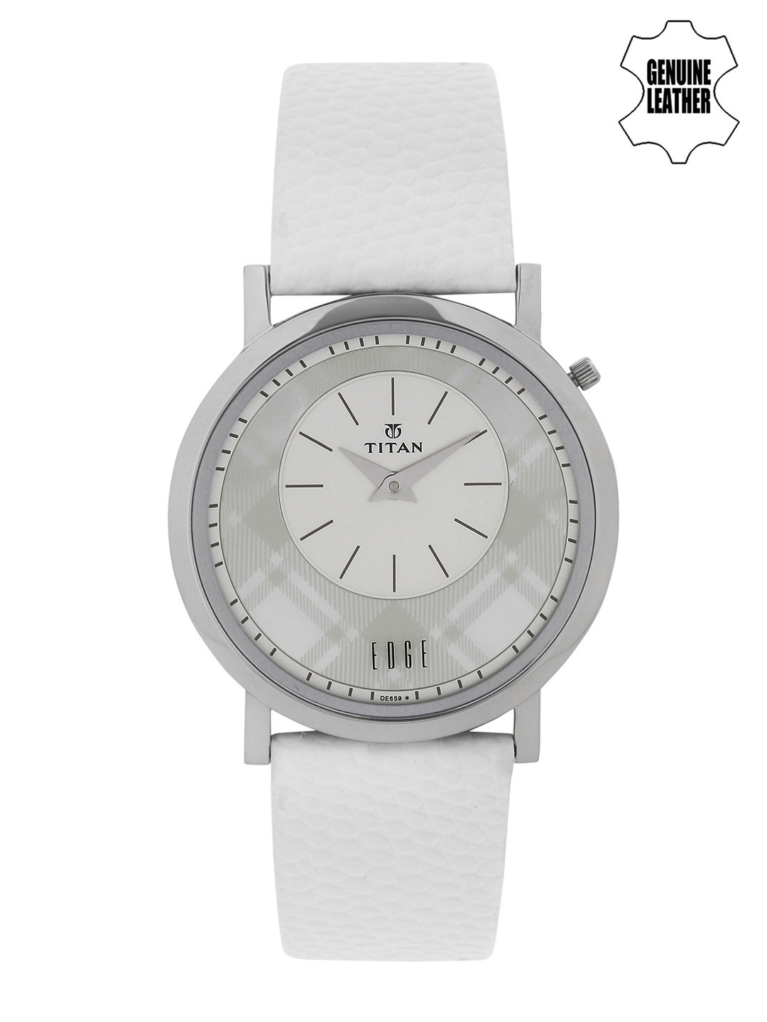 Buy Titan Edge Women White Dial Watch 2552SL01 Watches for Women