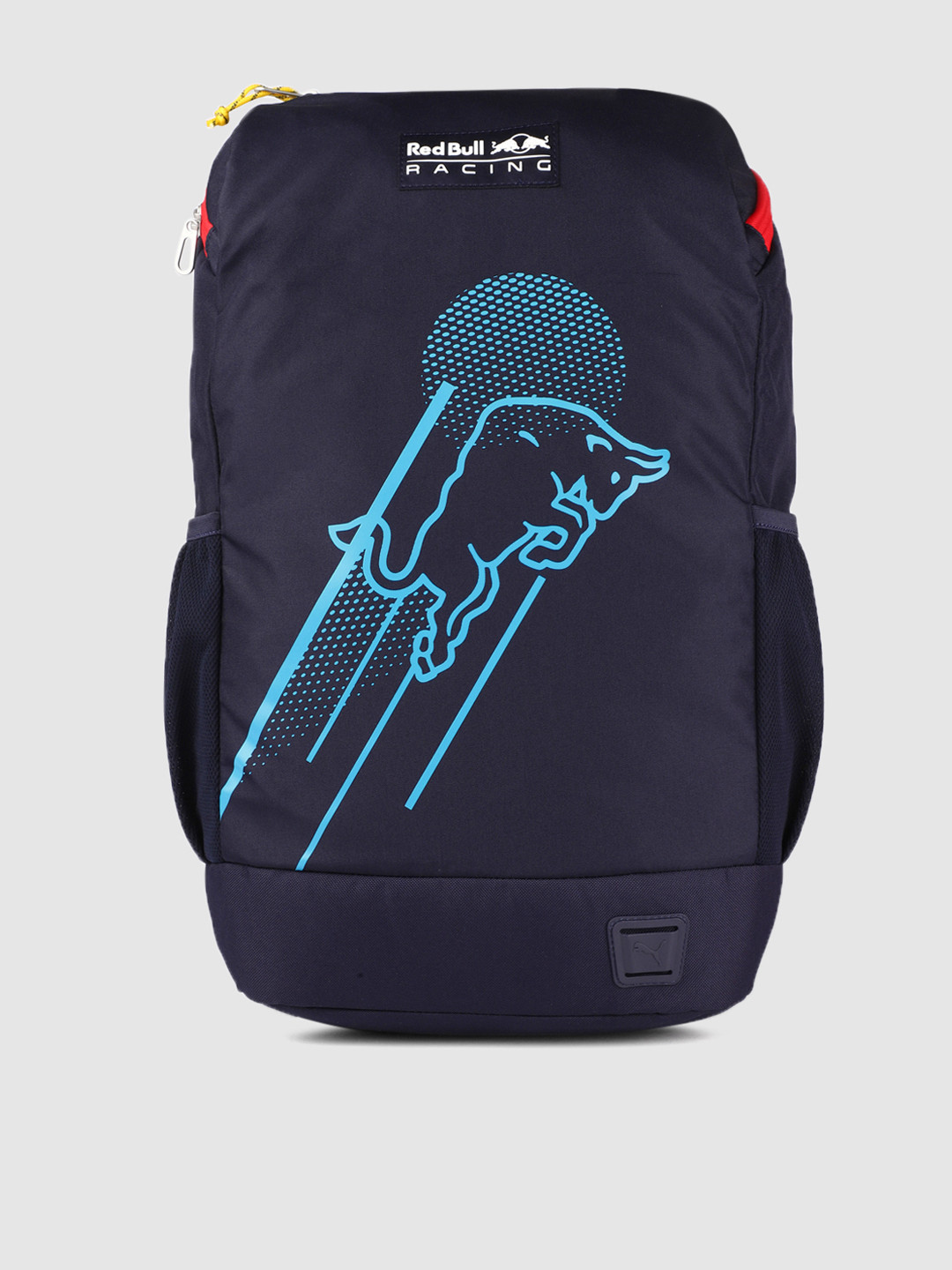 Buy Puma Motorsport Unisex Navy Blue Graphic Backpack Backpacks for