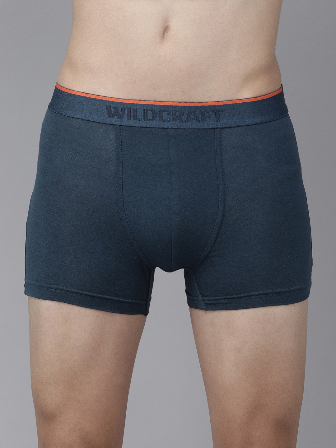 Buy Wildcraft Men Navy Blue Solid Antimicrobial Antiodour Trunks ...