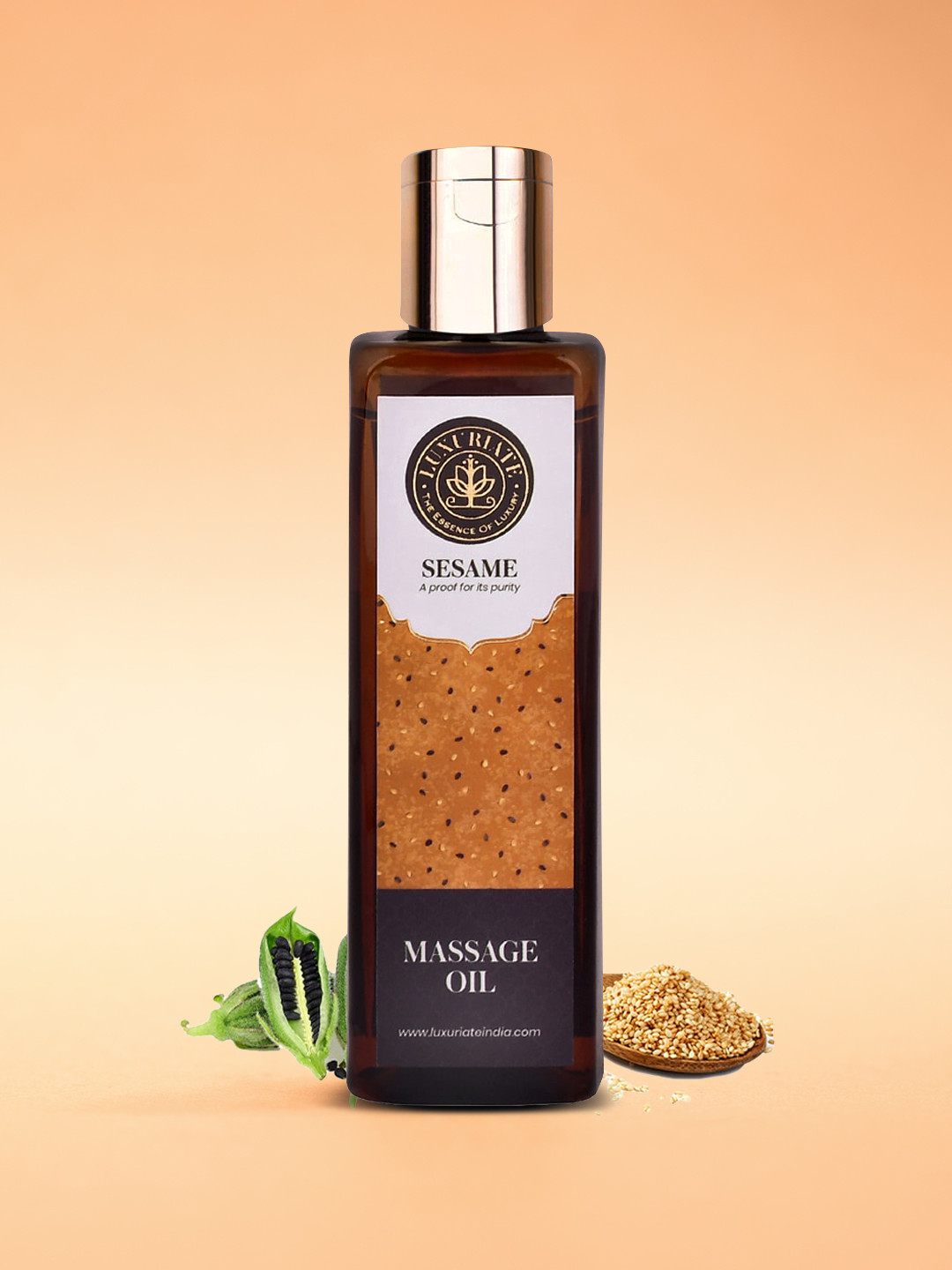 Buy LUXURIATE Pure Natural Sesame Oil Massage Oils for Unisex
