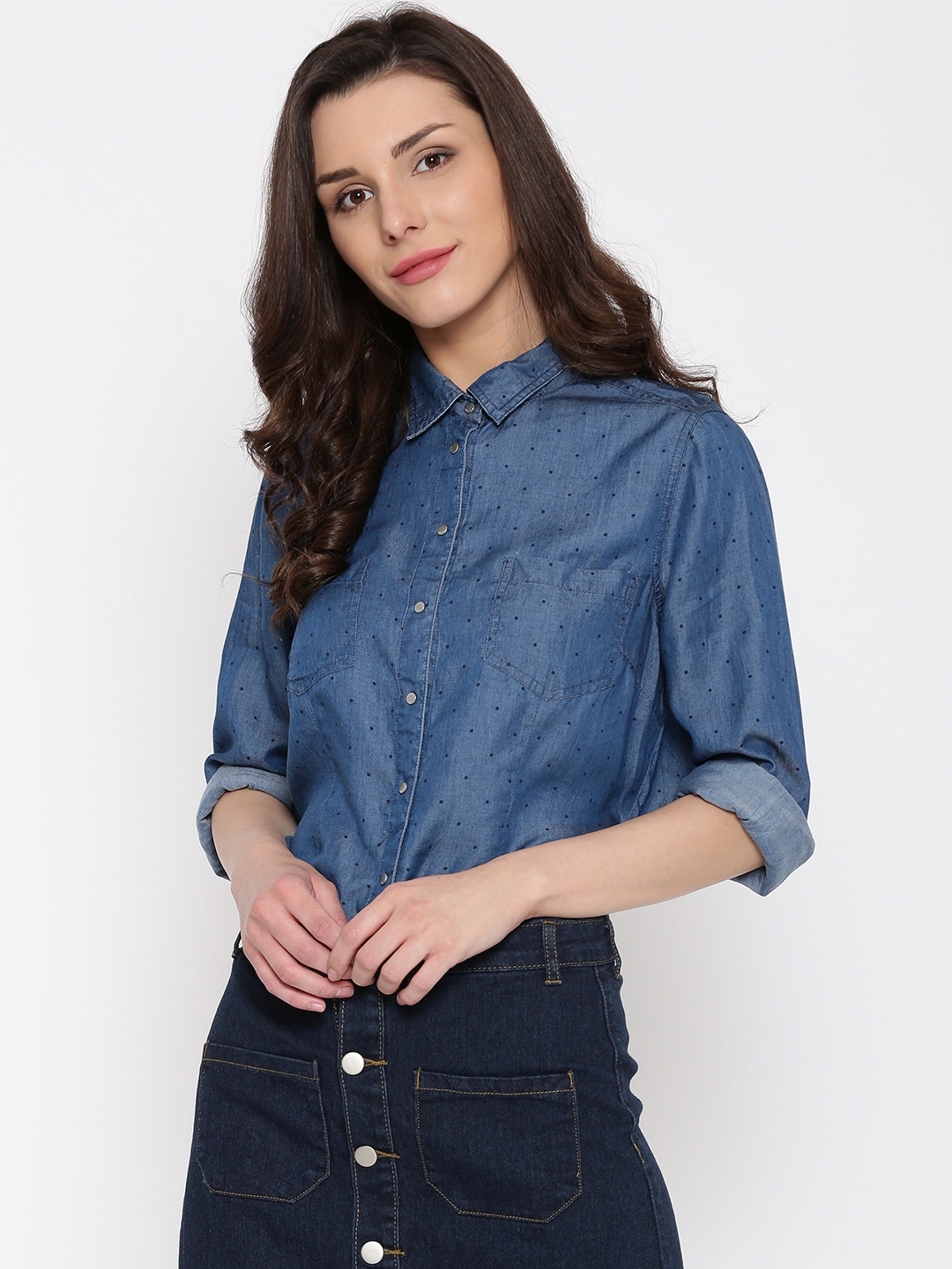 only blue denim
