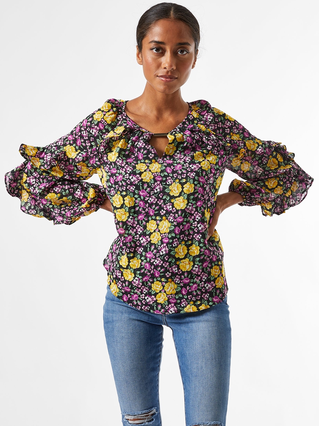 dorothy perkins puff sleeve tops