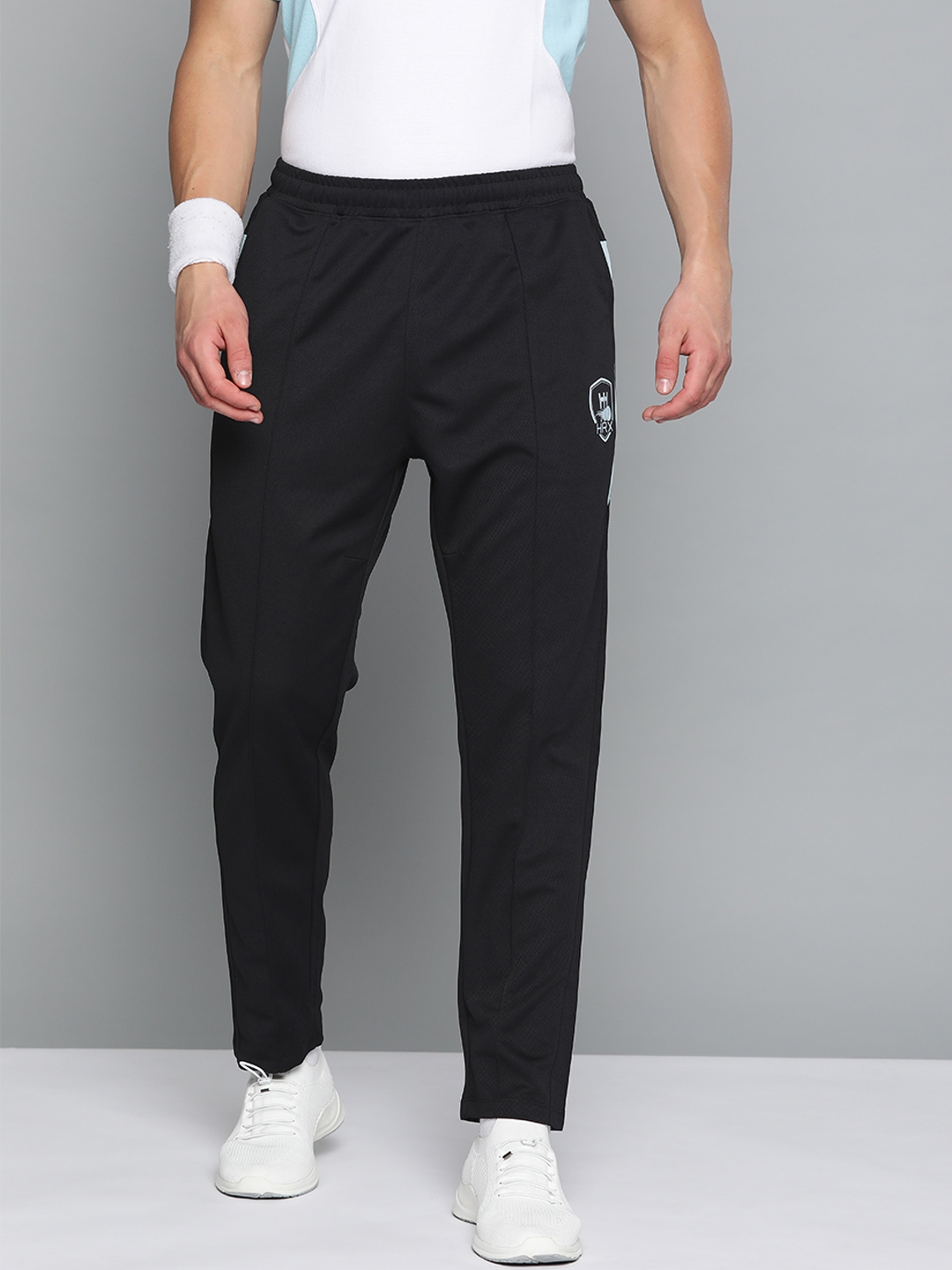 black cricket track pants