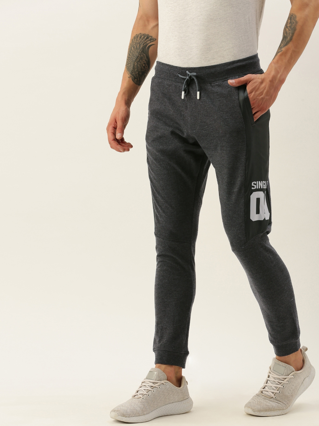 charcoal grey joggers