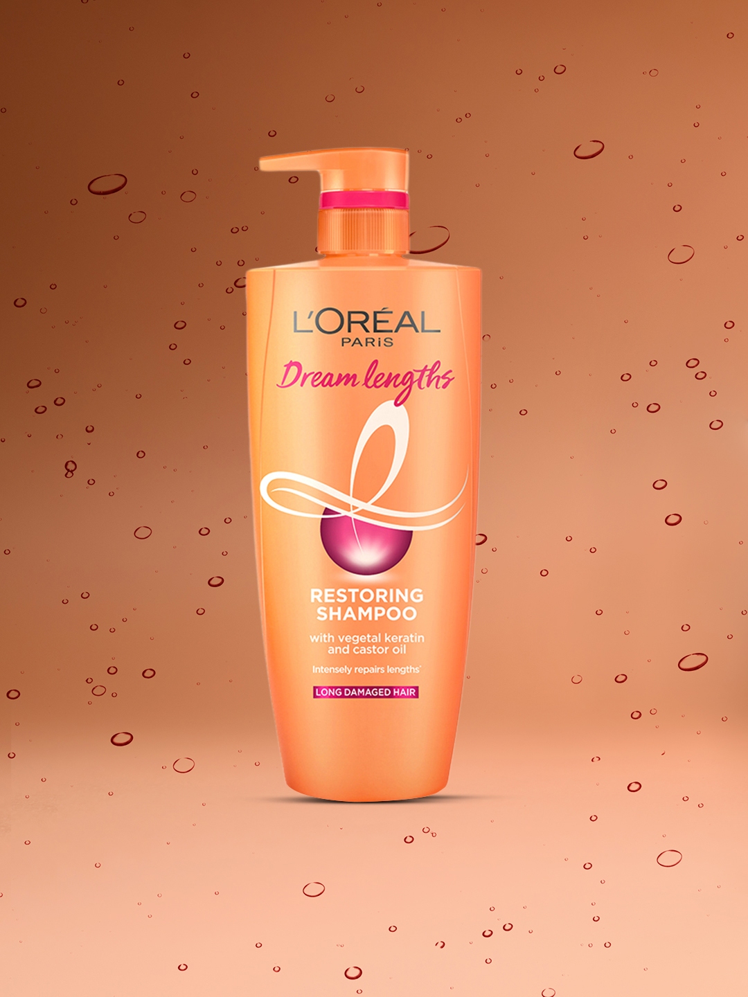 Buy LOreal Paris Dream Lengths Restoring Shampoo With Vegetal Keratin & Castor Oil 1L Shampoo