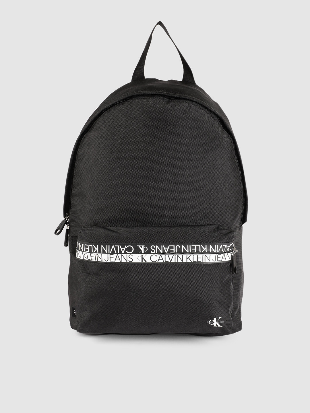 Buy Calvin Klein Men Black CAMPUS 43 MIRROR Brand Logo Laptop Backpack