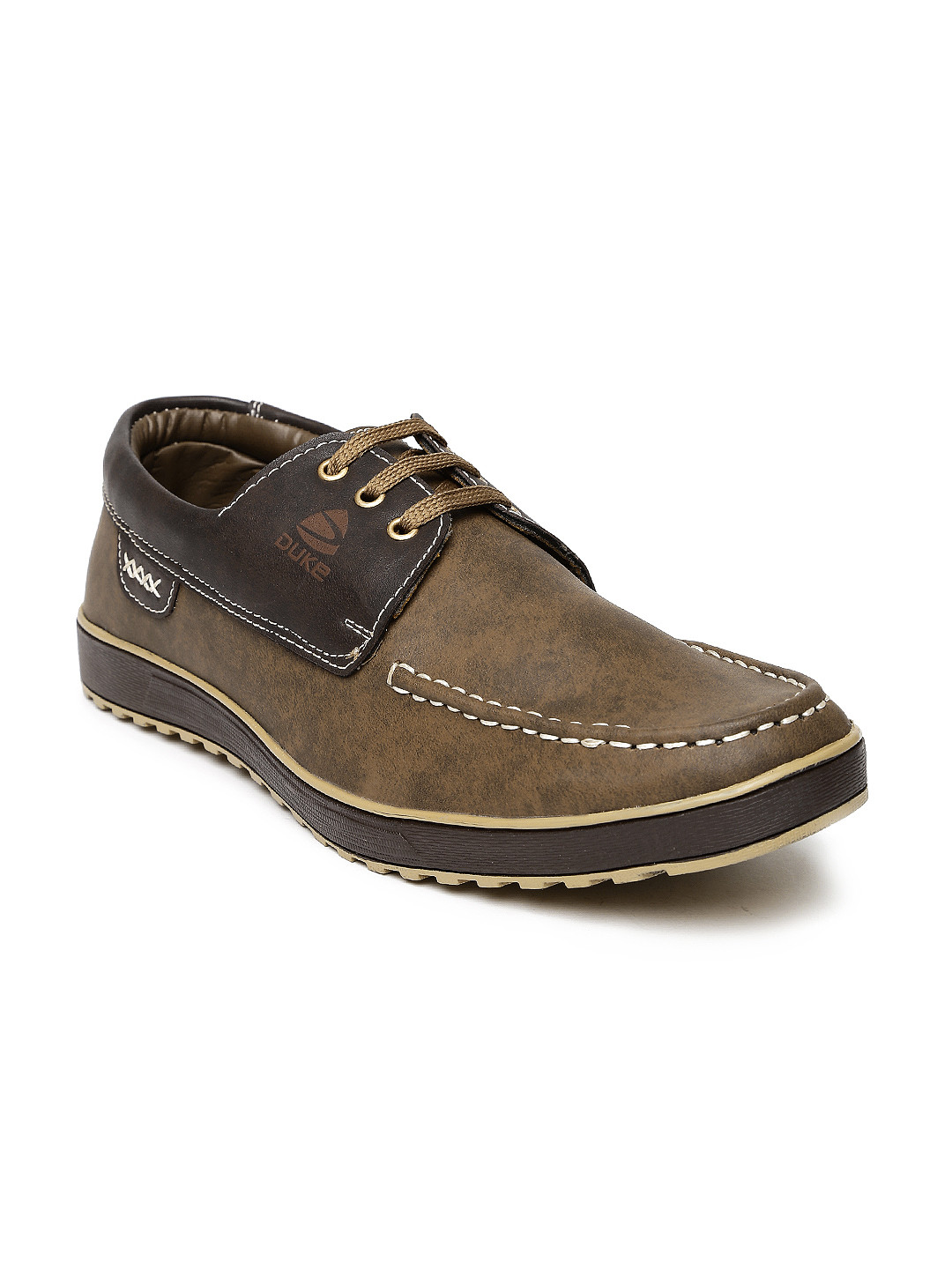 duke brown casual shoes