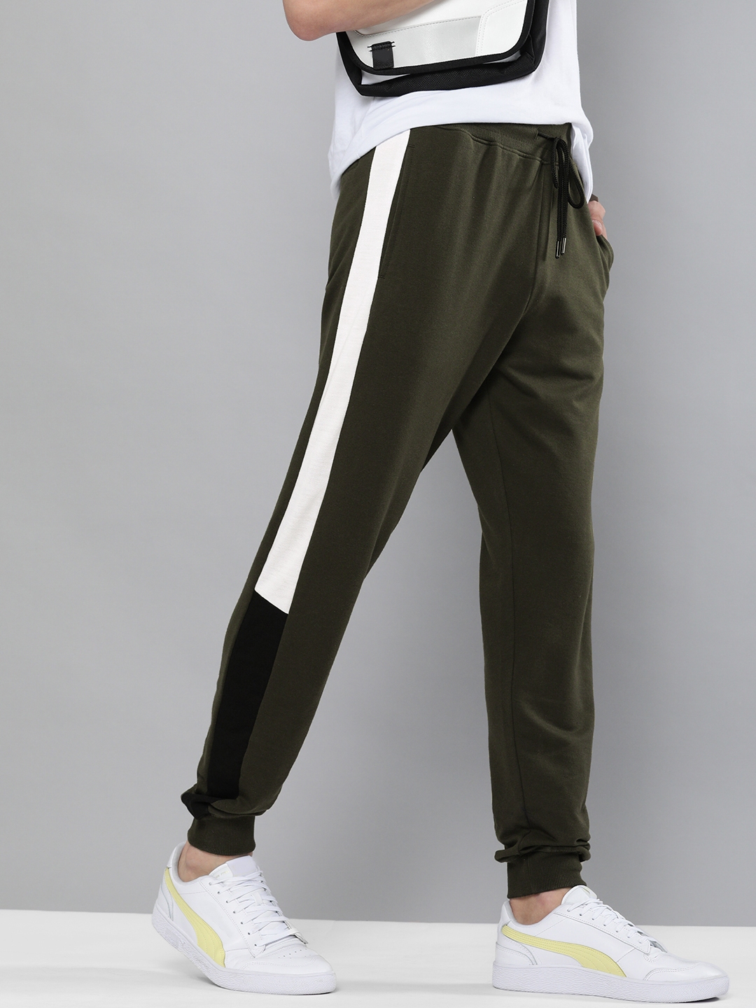 straight fit joggers mens