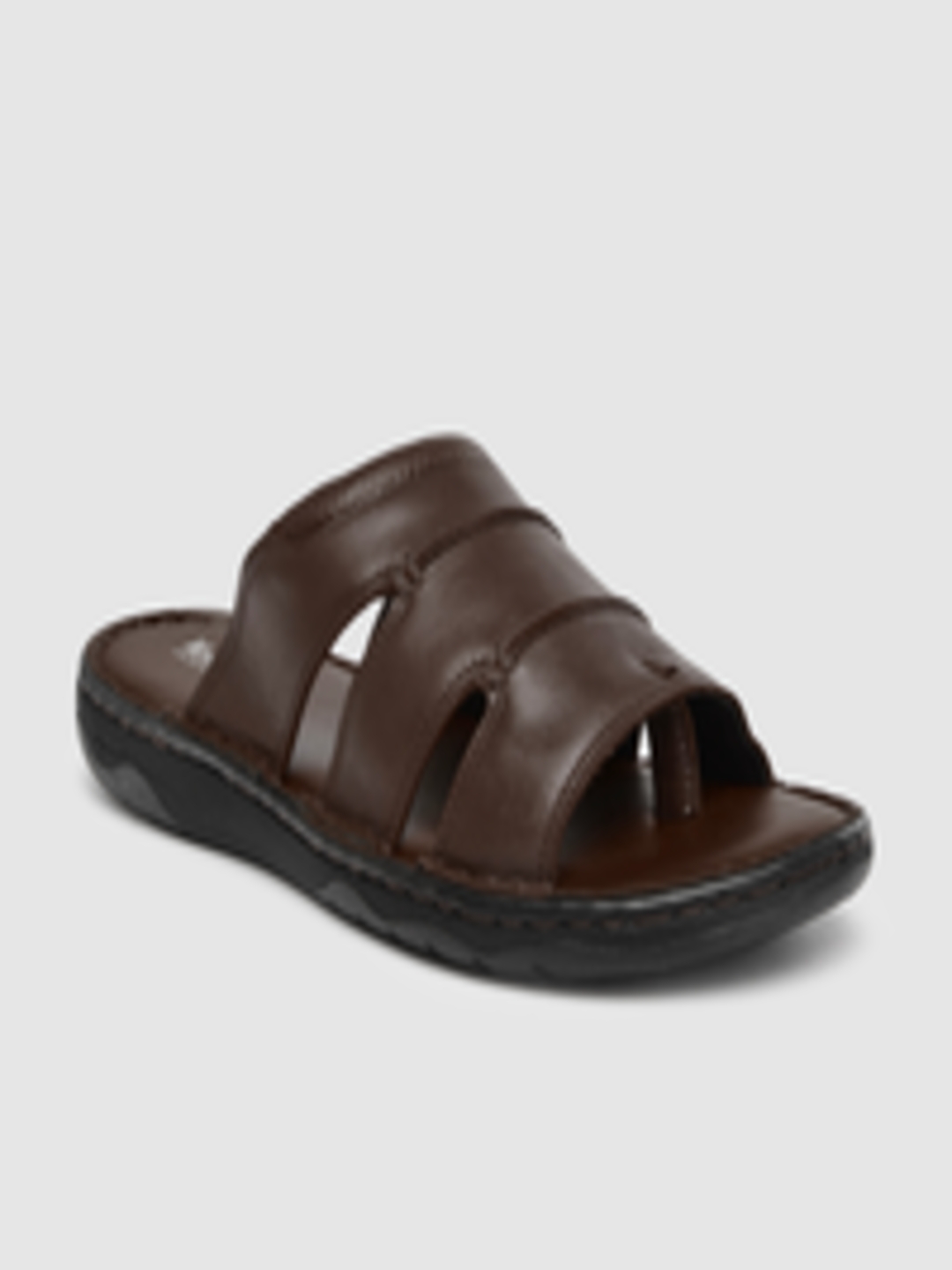 Buy Ventoland Men Brown Leather Sandals - Sandals for Men 13734080 | Myntra