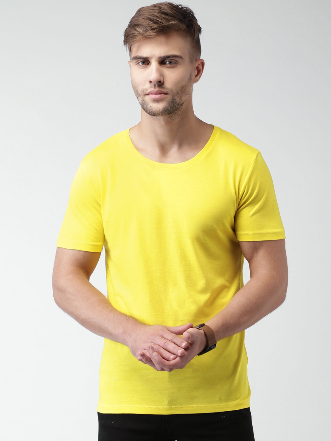 yellow tshirts men
