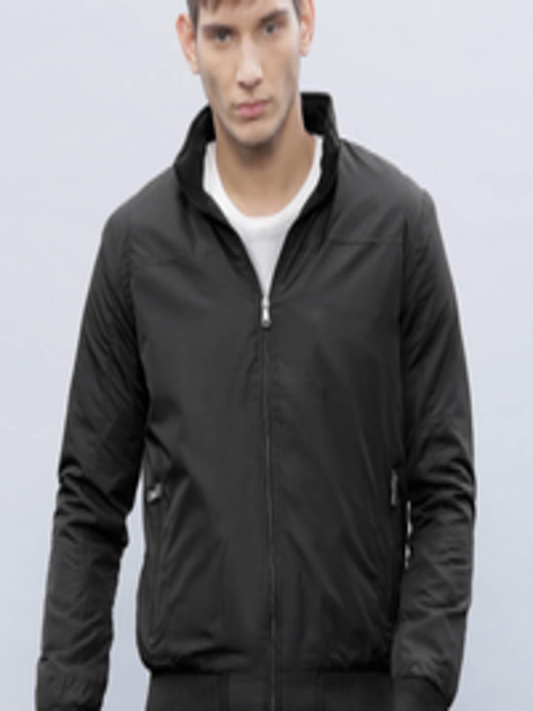 Buy Ether Black Padded Jacket - Jackets for Men 1373632 | Myntra