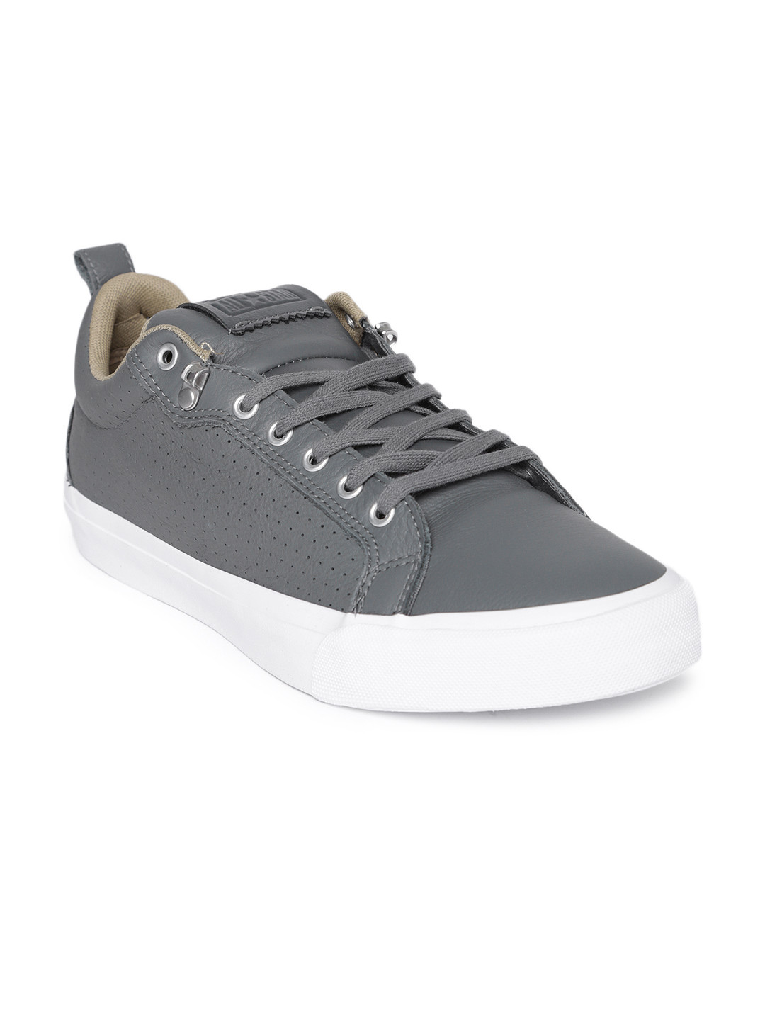Buy Converse Unisex Grey Leather Sneakers Casual Shoes Buy Converse Unisex Grey Leather Sneakers Casual Shoes