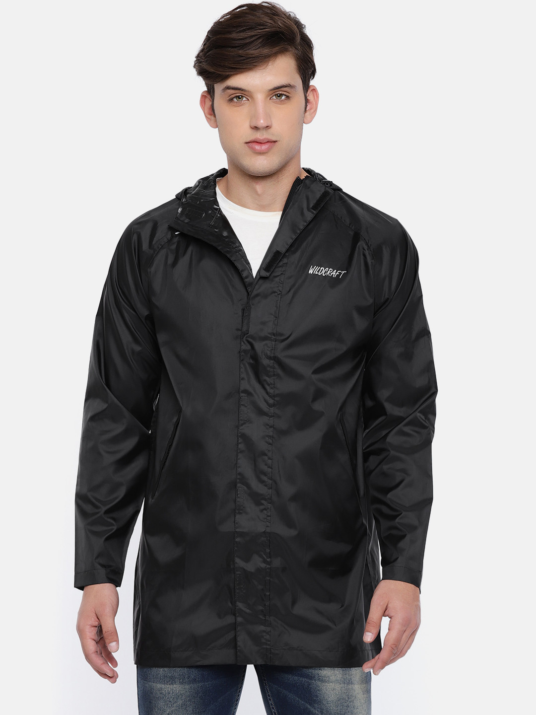 Buy Wildcraft Black WaterProof Rain Coat 03 Rain Jacket for Men