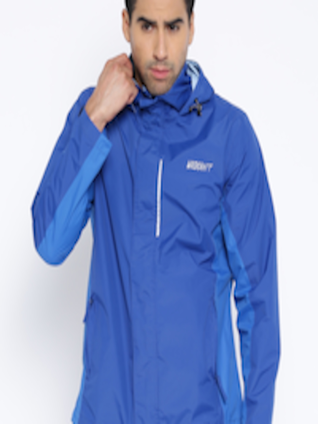 Buy Wildcraft Blue Hooded Rain Pro Cheater 02 - Rain Jacket for Men ...